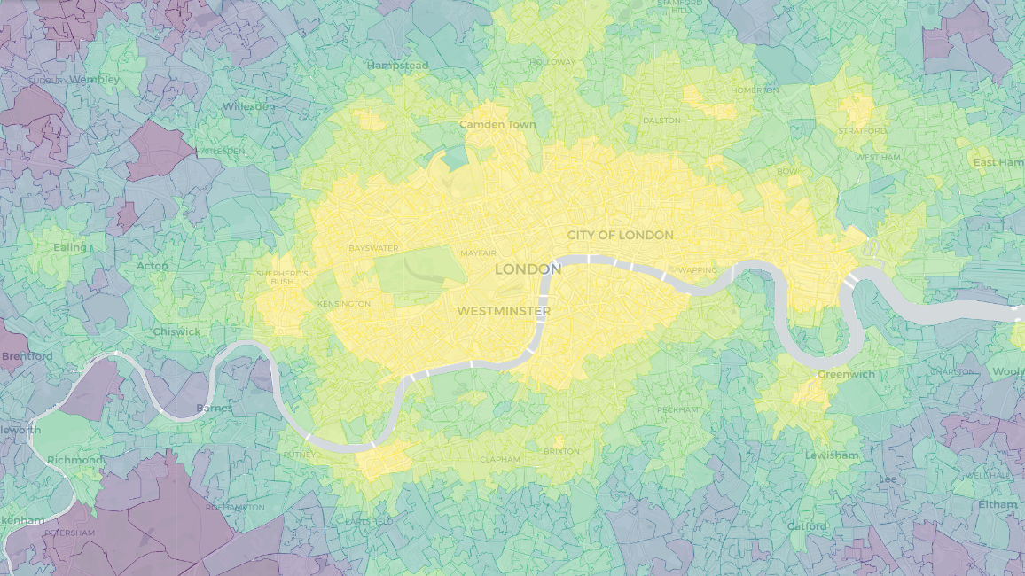 Walkability and Cardiovascular Health in Urban England: An Interactive Dashboard for Public Health Insights